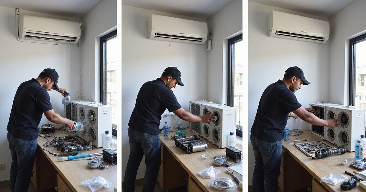 Perbandingan jenis servis aircond