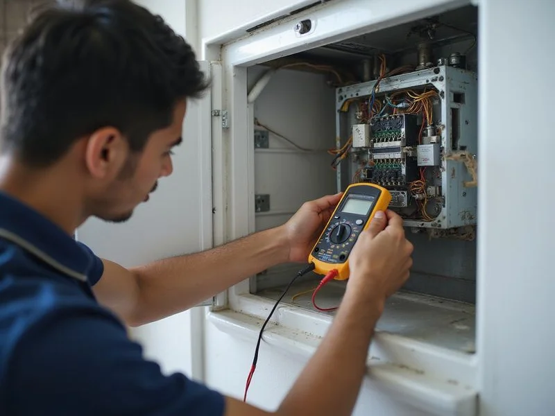 Diagnosis masalah aircond dengan multimeter