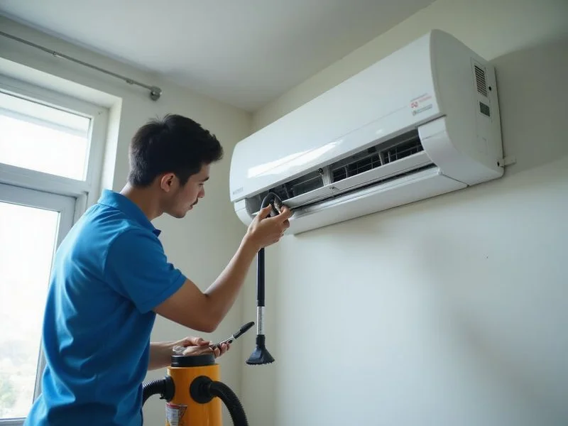 Pembersihan saluran air aircond