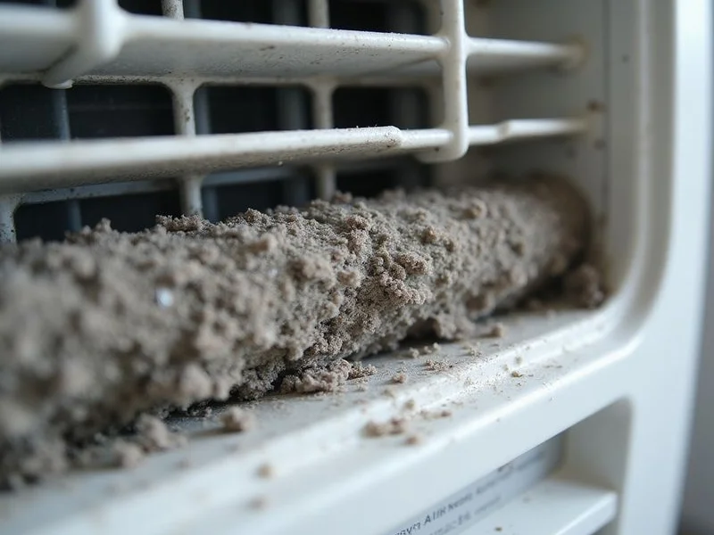 Penapis aircond kotor sebelum servis